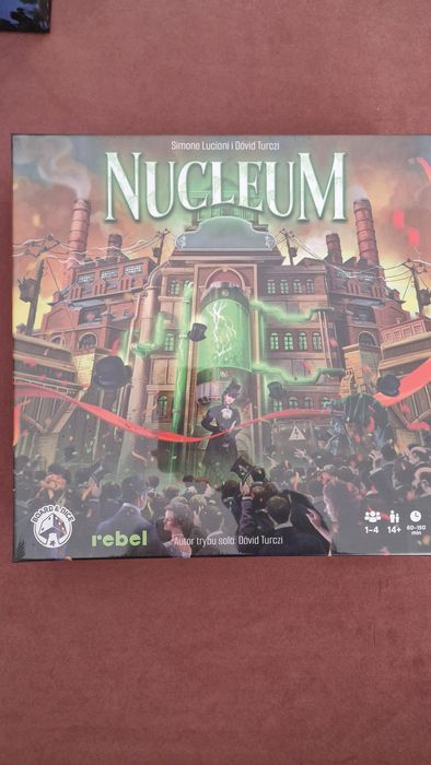 Nucleum gra planszowa nowa folia rebel