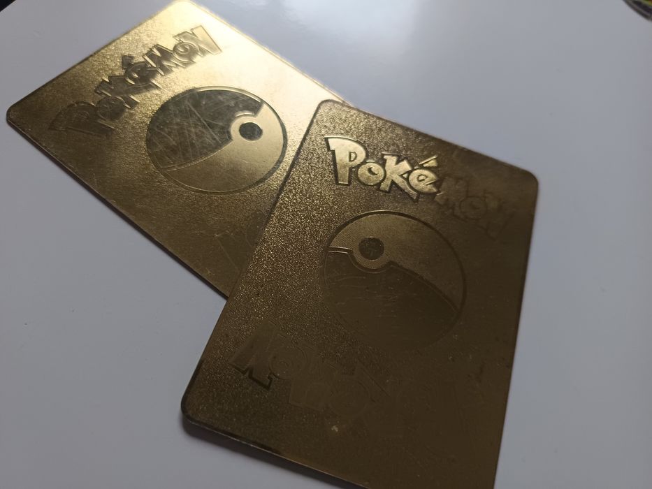 Cartas Pokémon Picachu de metal