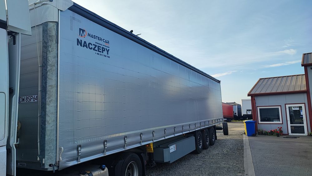 Wynajem, najem naczep  plandeki, firany - STANDARD , MEGA , BDE, mulda