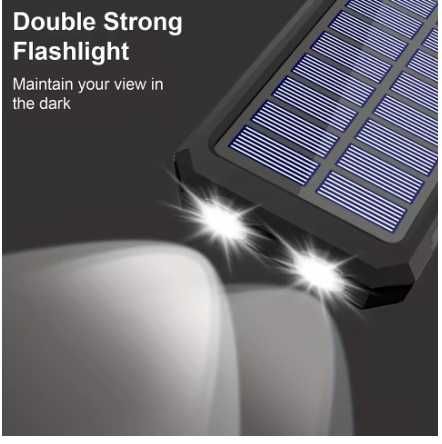 Power Bank Solar 20000 mAh #NOVO #SALDOS