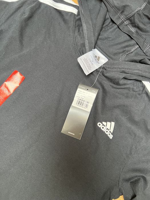 Adidas,bluzka z kapturem,oryginalna,nowa,USA,10/12 lat, ok 158 cm
