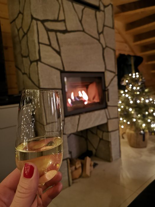 Domek w górach jezioro z prywatną balią jacuzzi ferie kominek