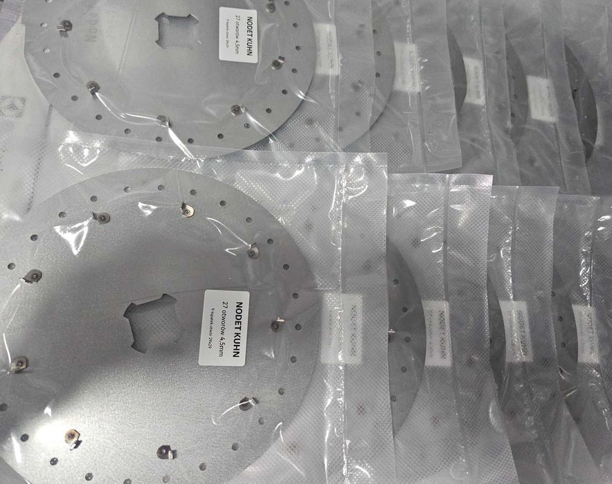 Tarcza wysiewająca Nodet Kuhn 27x4,5 Gougis Pneumasen
