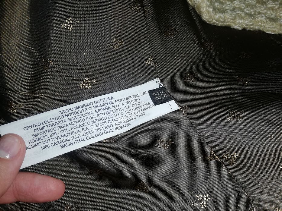 Sobretudo bege da Massimo Dutti