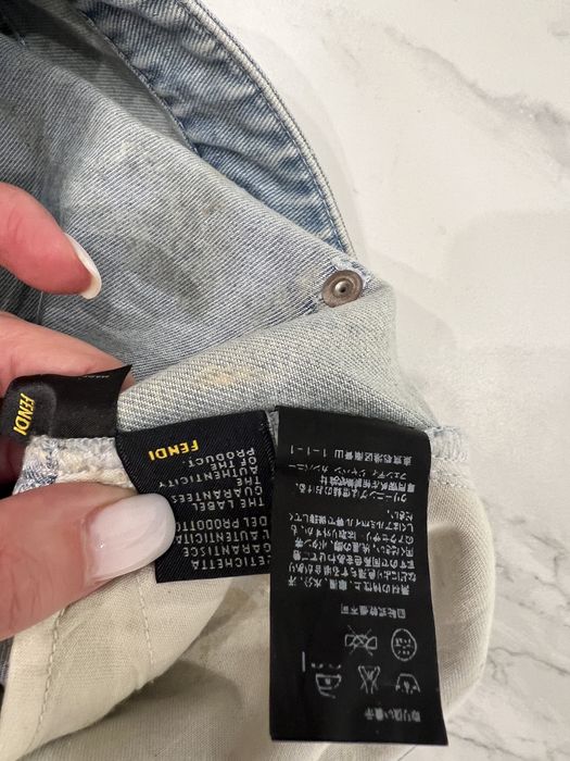 Джинсы fendi оригинал