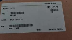 Aruba AP-70 Access Point64286058765057122