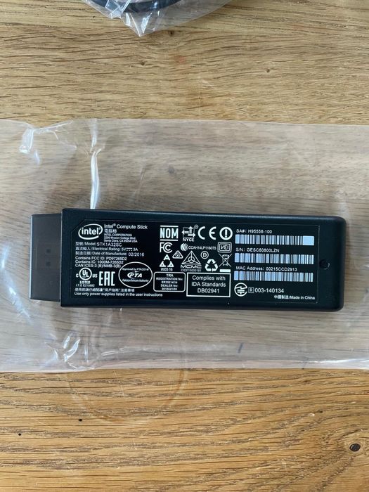Mini komputer Intel Compute Stick STK1A32SC