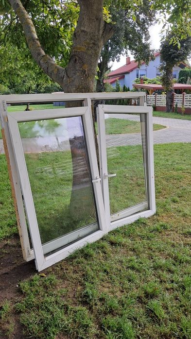 3szt okien + okno balkonowe