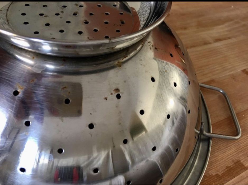 Escorredor lavagem de legumes