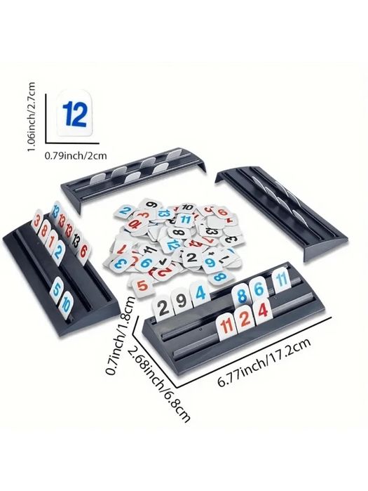 ХіТ! Руммікуб пластик (Rummikub, Rummy, Румми) краще ніж Дженга, Уно
