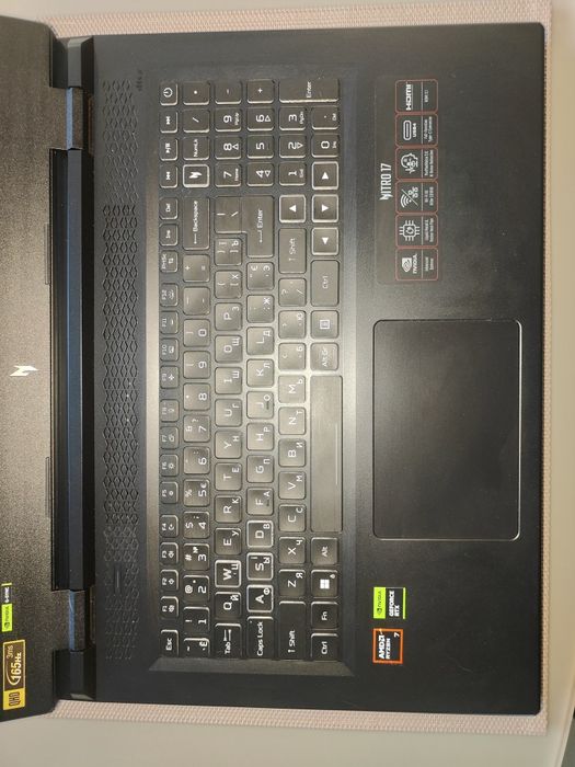 Ноутбук ігровий Acer Nitro 17
