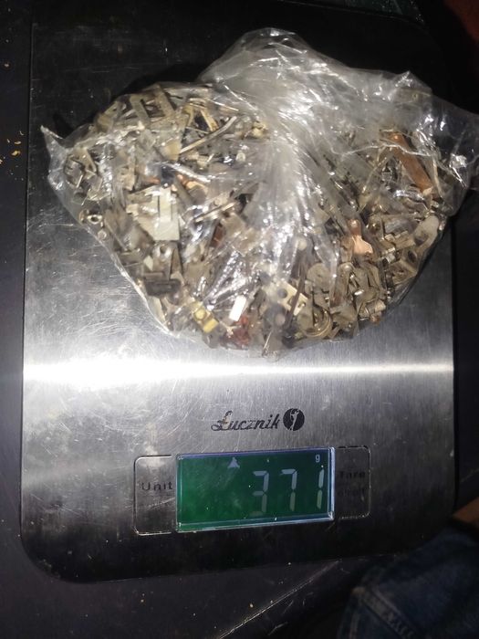 Odzysk srebra. Styczniki