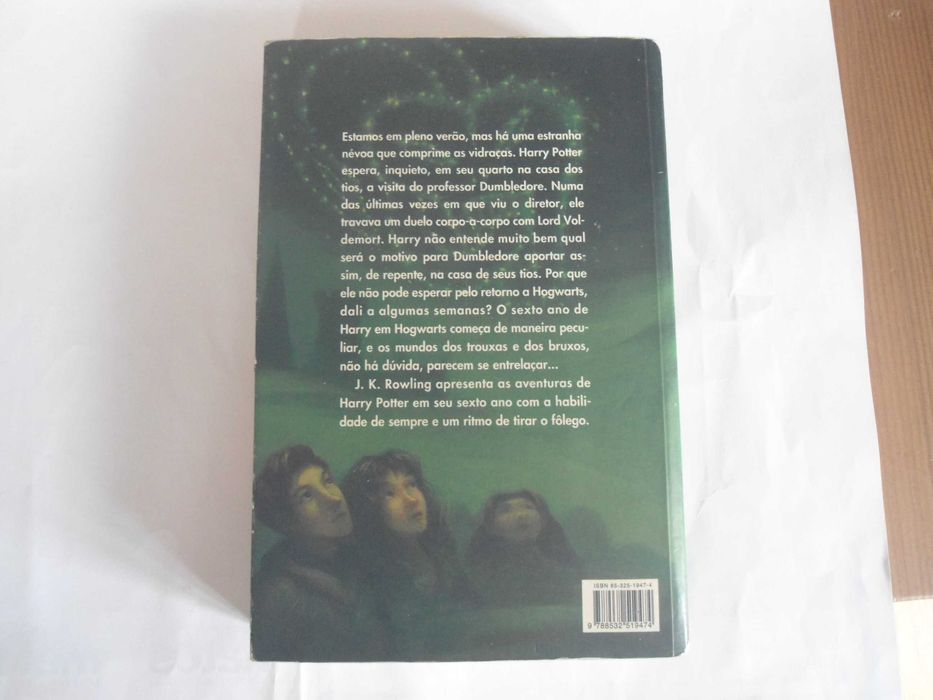 Harry Potter e o enigma do Príncipe - J K Rowling