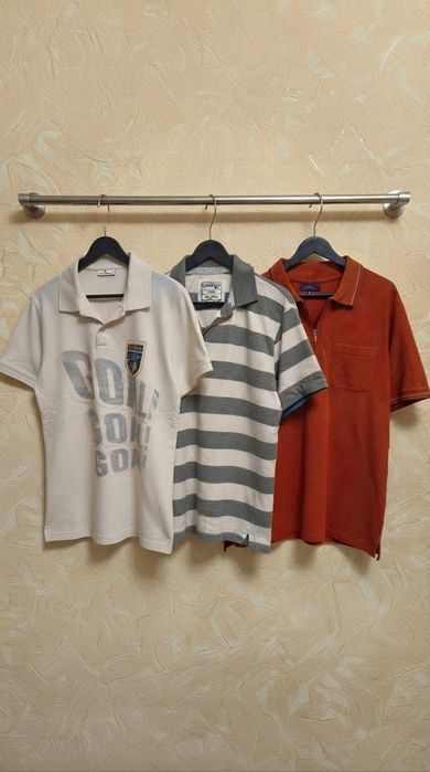 Крутые мужские поло! Tom Tailor, George, Attention Collection. Размеры M-L.