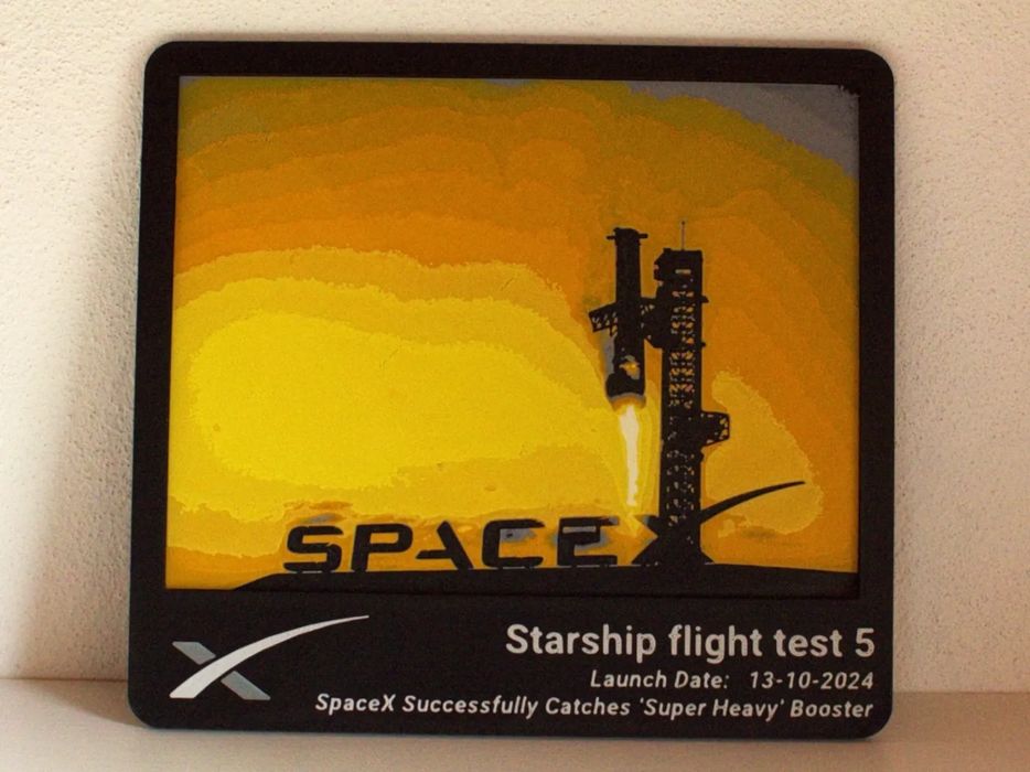 Starship Flight Test 5 Modelo