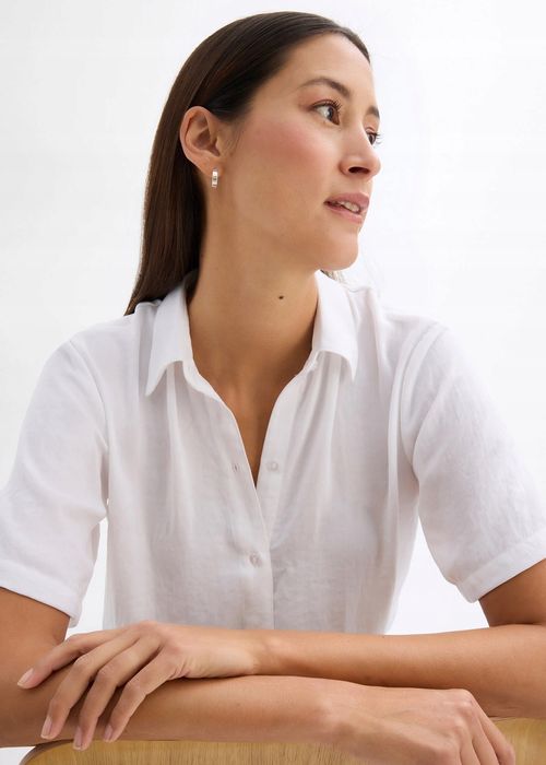 B.P.C koszula damska biała oversize ^48