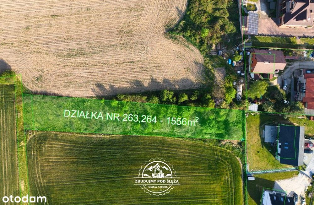 Sobótka | 1556 m² pod dom, usługi, inwestycję | blisko centrum i PKP - Widok 2