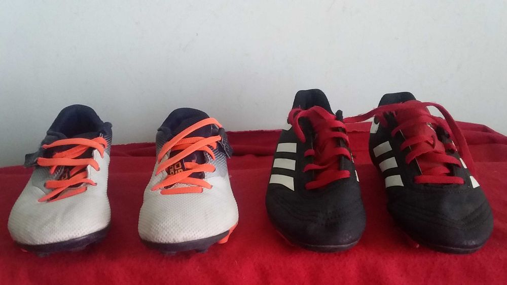 Копи, копочки,буци.бампи дитячі-kipsta agility 500-18,5;Adidas-31/19