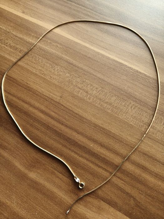 Łańcuszek, linka, kolor złoty, stal nierdzewna.