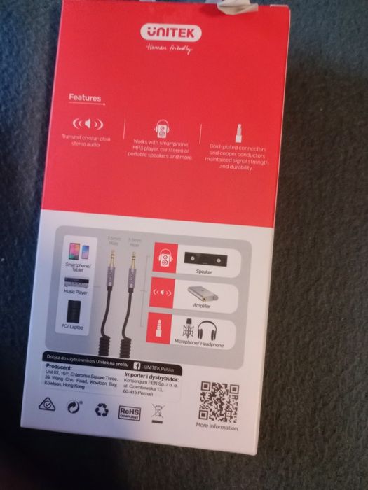 Kabel Jack 3.5mm - Jack 3.5mm 1,5m