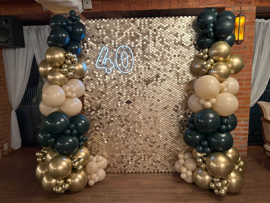 Fotobudka 360 / ścianki balonowe / napis MIŁOŚĆ / telefon życzeń