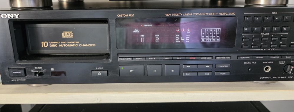 Vendo Sony CDP-C910 HI-FI PREMIUM