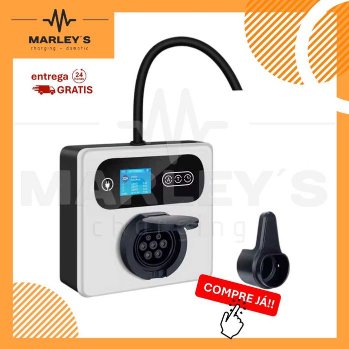 Wallbox Carregador Parede -  7 / 11 ou 22 kw - SEM CABO - C/ WI-FI