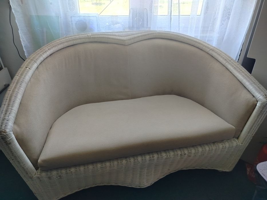Sofa wiklinowa z Holandii  na taras lub do salonu