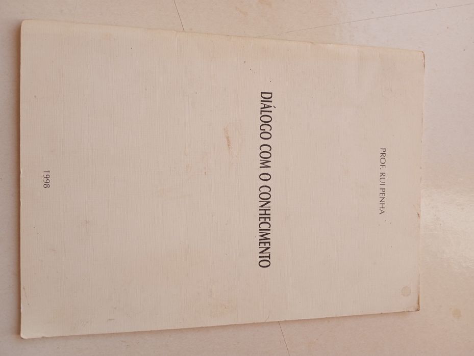 Prof. Rui Penha - Diálogo com o conhecimento (Autografado)