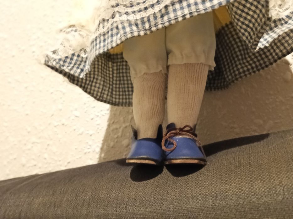 Lalka porcelanowa prl