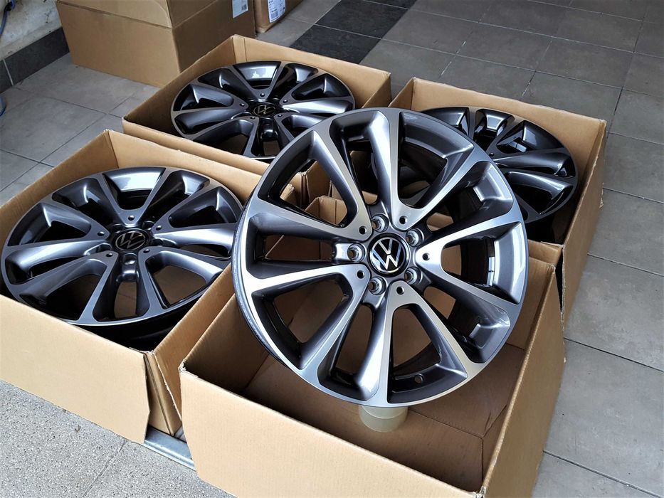 Alufelgi 18 5x112 VW Passat Tiguan Golf Jetta Touran T-Roc Arteon 318#