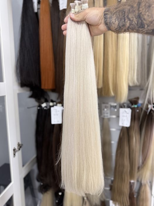 Blond włosy słowiańskie 45-70 cm PREMIUM | RATY 0% Santander