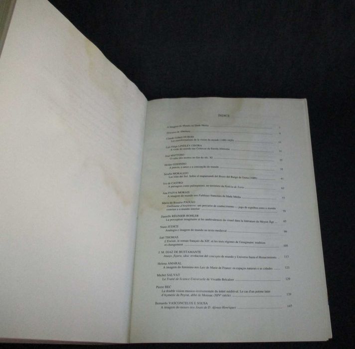 Livro A Imagem do Mundo na Idade Média