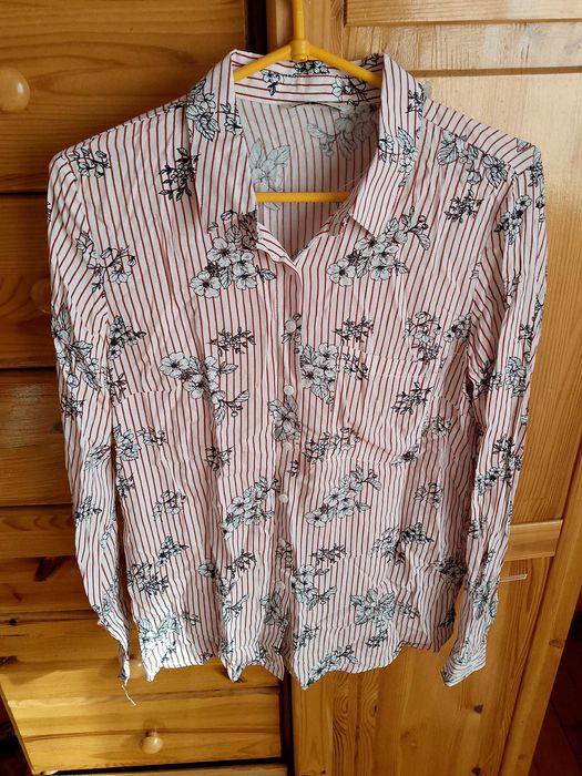 Koszula w kwiaty s