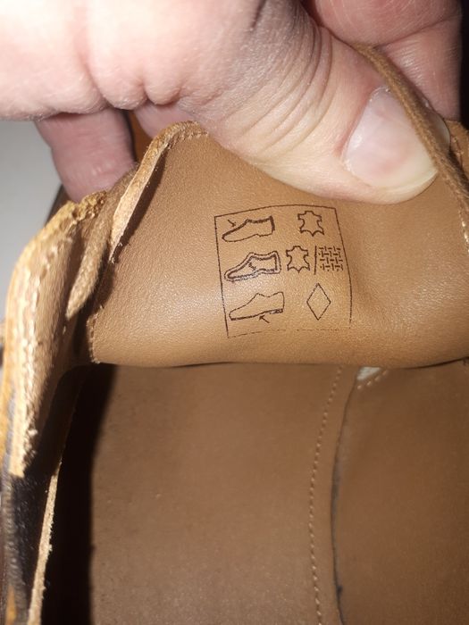 (30см) Кожаные туфли Hush Puppies.