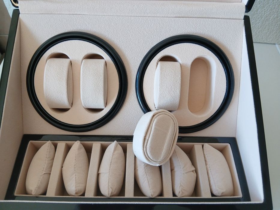 Watch Winder 4 + 6 Relógios Seiko Cauny Rolex Hamilton Oris Iwc  Forti