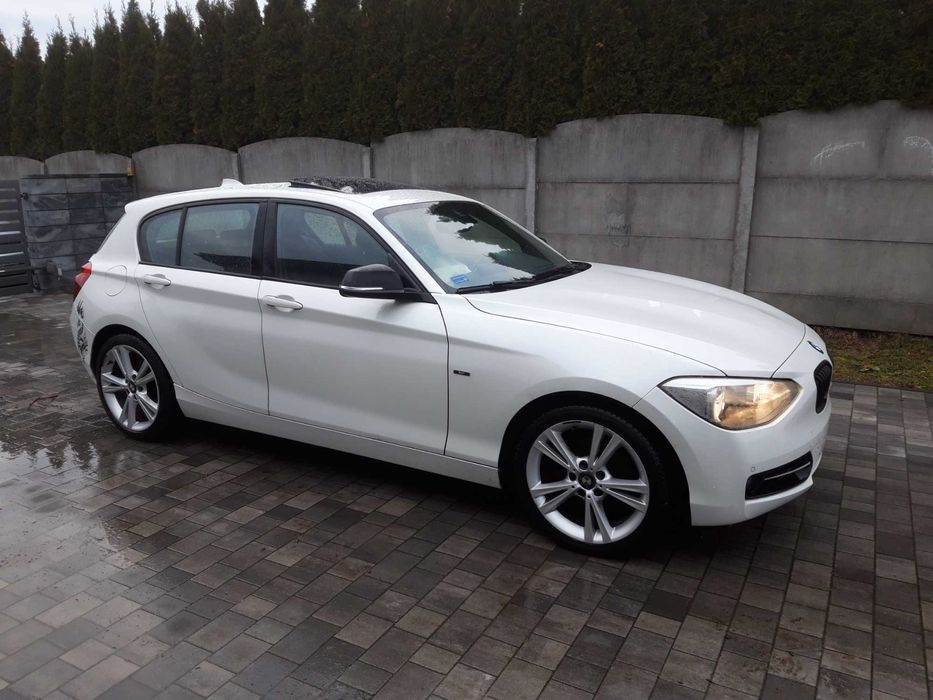 BMW 1 F20 118i Sport Edition Biala perła