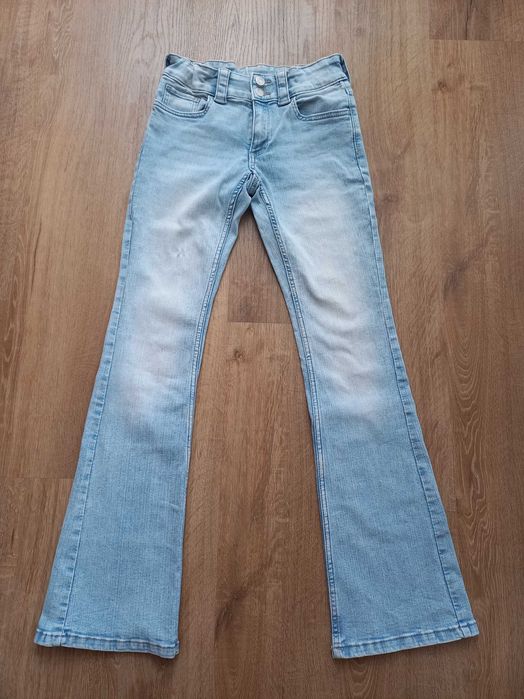 Spodnie dzwony bootcut H&M 164