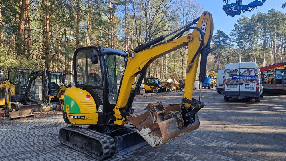 Minikoparka JCB 8026 z 2021 roku 3 łyżki bardzo ładna

Dane techniczne