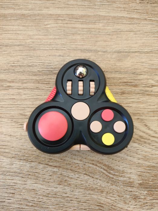Fidget toy anti stress portátil colorido