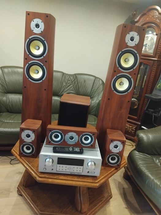 Duże kino domowe Rubicon Marantz subwoofer bluetooth zamiana quad cros