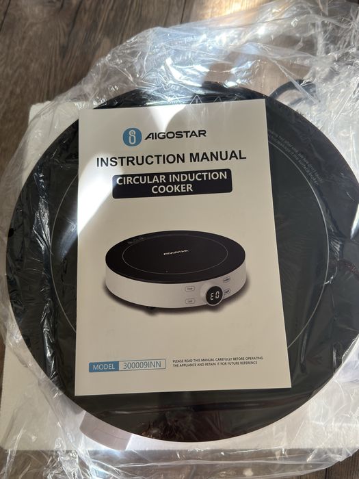 Plyta Indukcyjna przenosna okragla Aigostar