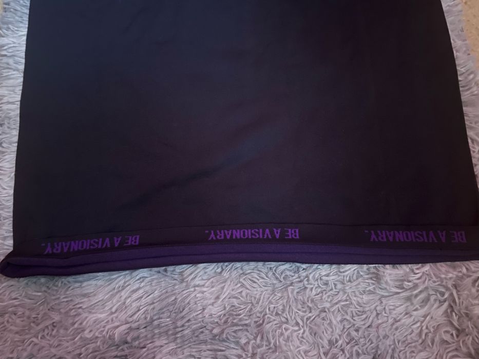 Рашгард Gymshark Onyx V5 Seamless Compression T-Shirt (Чорний / Фіолетовий)