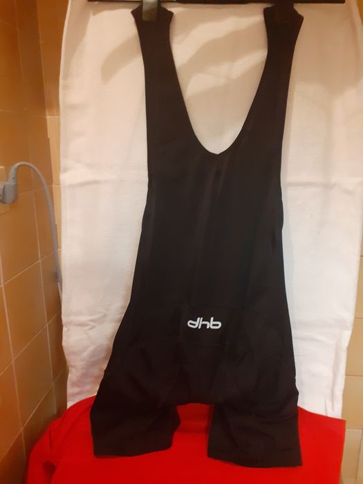 Spodenki kolarskie  na szelkach  męskie