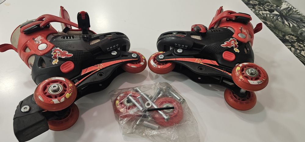 Patins em linha criança