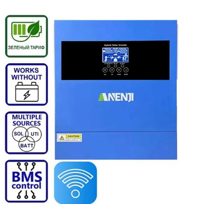 Інвертор Anenji 4.2KW 24V / Anenji 4200VA/4200W