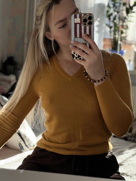 В’язаний джемпер Sevensigns — 100% мериносова шерсть — M