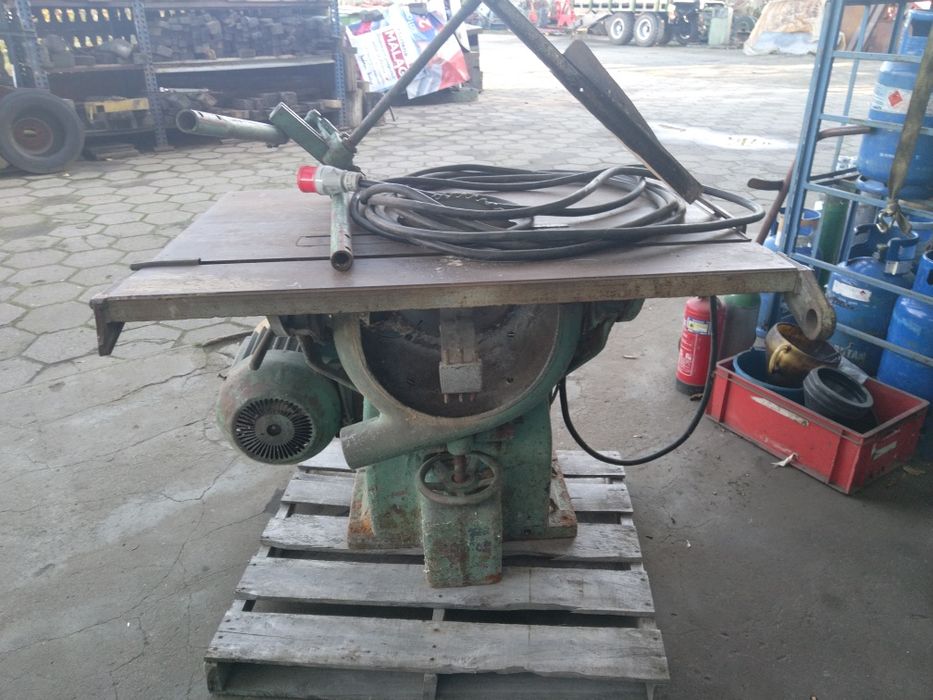 Piła tarczowa formatowa krajzega żeliwna piła stołowa