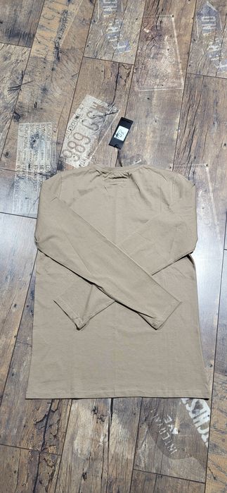 Karl ludzik beżowy long meski longsleeve bawełna premium M
