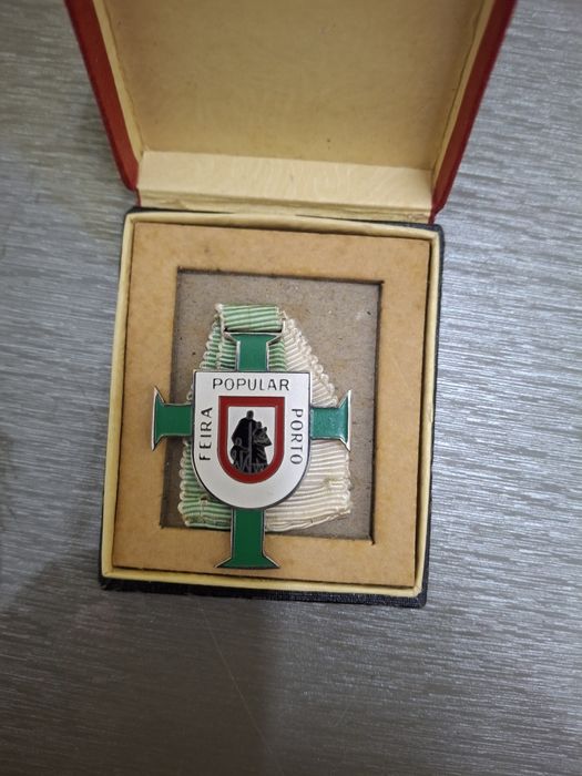 Rara medalha vintage feira popular do Porto